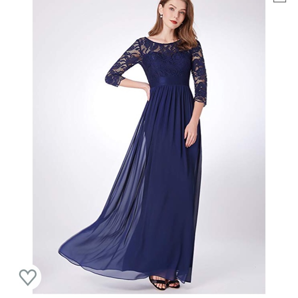 Ever Pretty Navy Maxi Dress